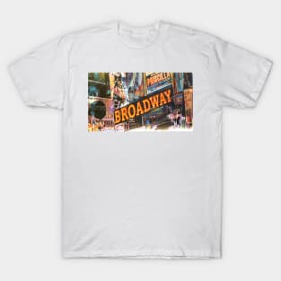 Retro Vintage Broadway T-Shirt